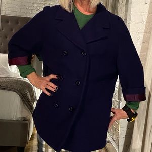 Vintage wool lined P-coat / blazer.